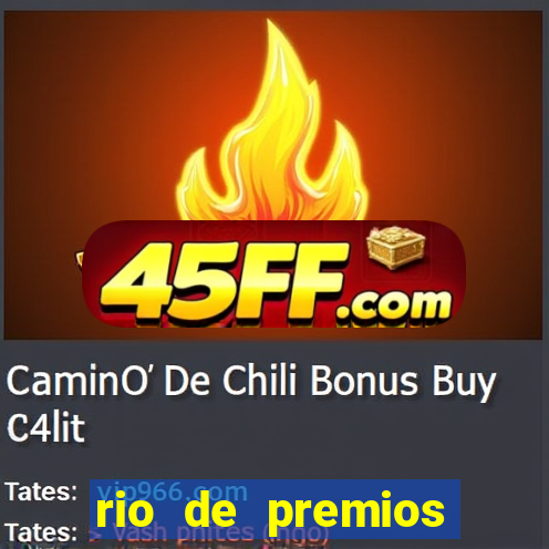 rio de premios cadastrar bilhete